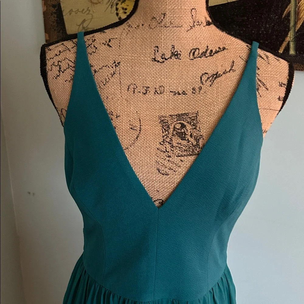 Dress the Population Deep Teal Dress - Picture 3 of 10